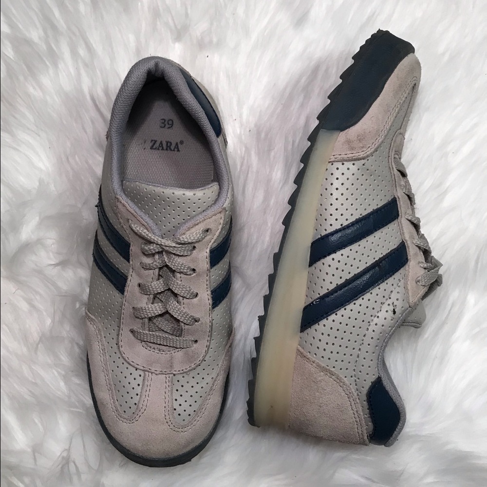 ZARA sneakers. Made in Spain. Size 39.